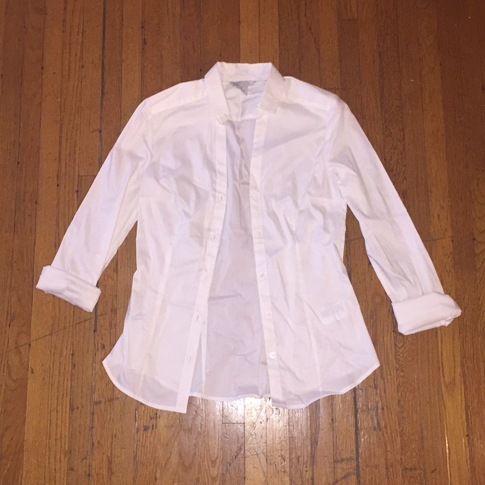 H&M White ButtonUp Dress Shirt